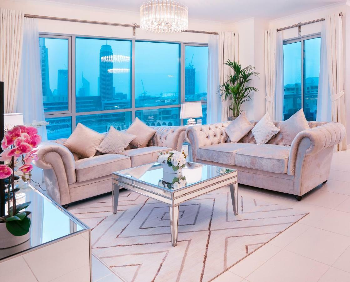 Elite Royal Apartment - Full Burj Khalifa & Fountain View - 2 Bedrooms And 1 Open Bedroom Without Partition Dubai Eksteriør billede