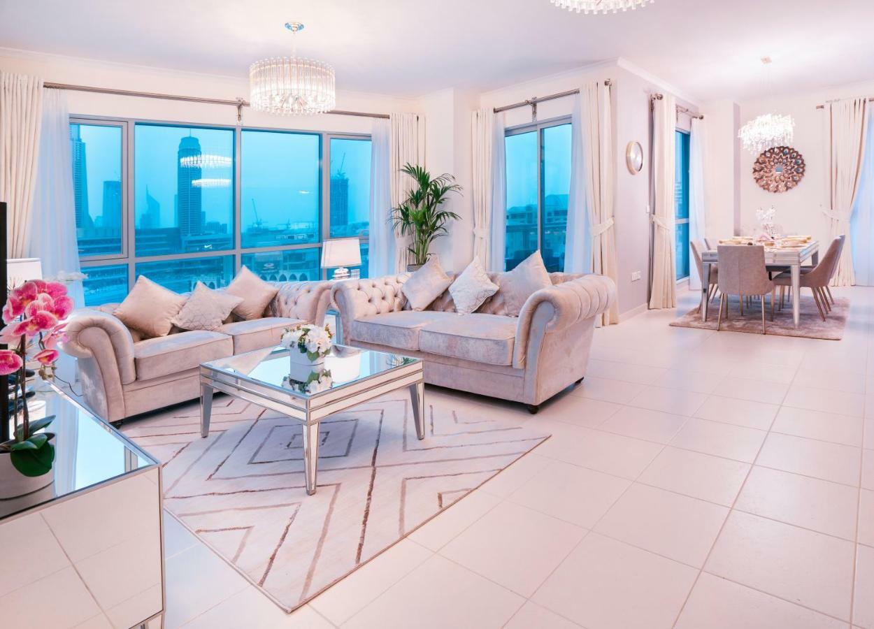 Elite Royal Apartment - Full Burj Khalifa & Fountain View - 2 Bedrooms And 1 Open Bedroom Without Partition Dubai Eksteriør billede